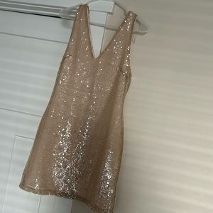 Sequin party dress, size xs but fits more like a small